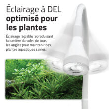 Load image into Gallery viewer, Aquarium équipé Fluval Kühl pour l’aménagement miniature et aquaponie, 8 L (2,1 gal US), blanc