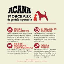 Charger l'image dans la galerie, Conserve pour chien ACANA Recette au bœuf avec bouillon d’os