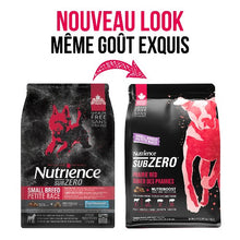 Charger l'image dans la galerie, Aliment Subzero Nutrience Sans grains pour chiens de petite race - Formulation Gibier des Prairies
