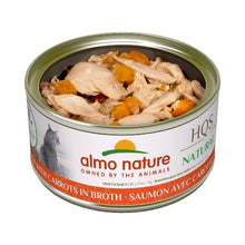 Charger l'image dans la galerie, Almo Nature HQS Natural chat - Saumon et carottes au bouillon 70 gr