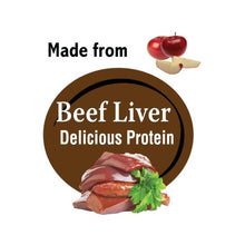 Load image into Gallery viewer, Benny Bully's Gâteries pour chien - Smart Packs Mini - Foie de boeuf avec pomme 18 gr