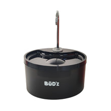 Load image into Gallery viewer, Bud'z Fontaine Aquabüdz pour animaux domestiques - 3.2 Litres - Noir
