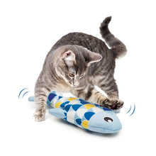 Load image into Gallery viewer, Poisson Catit Groovy avec herbe à chat, bleu