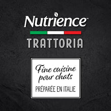 Charger l'image dans la galerie, Conserve pour chat Nutrience Trattoria 70 gr - Effiloché aux thon avec palourdes