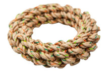 Charger l'image dans la galerie, Define Planet Jouet pour chien - Anneau tressé en corde de chanvre