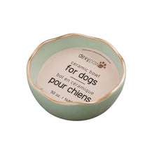 Charger l'image dans la galerie, Dexypaws Bol en céramique pour chien 50 oz - Vert sauge
