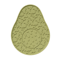Charger l'image dans la galerie, Dexypaws Tapis De Léchage Stimulant En Forme D'avocat