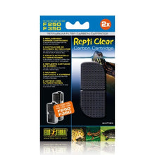Load image into Gallery viewer, 2 Cartouches de Charbon Exo Terra pour filtre F250 et F350
