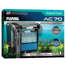 Charger l'image dans la galerie, Fluval Filtre à moteur AC70 AquaClear, 152-265 L (40-70 gal)