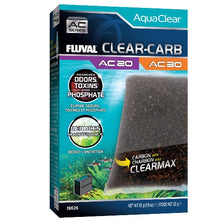 Load image into Gallery viewer, Fluval Masse filtrante Clear-Carb pour filtre à moteur AC20/AC30 AquaClear - 55 gr