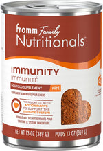 Load image into Gallery viewer, Fromm Nutritionals Pâté en conserve pour chien formule immunité - 369 gr