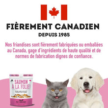 Load image into Gallery viewer, Granville Island - Gâteries de saumon sauvage déshydraté pour chien et chat 85 gr