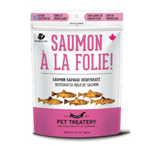 Load image into Gallery viewer, Granville Island - Gâteries de saumon sauvage déshydraté pour chien et chat 85 gr
