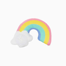 Load image into Gallery viewer, Hugsmart "Meow Buddies" Jouet avec cachette à gâteries pour Chat - Duo licorne & arc-en-ciel