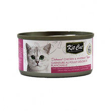 Load image into Gallery viewer, Conserve pour chat Kit Cat - Garniture Poulet et blanchaille 80g