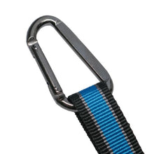 Charger l'image dans la galerie, Kurgo Crochet de sécurité Bungee, S'attache directement à la ceinture de sécurité, Bleue