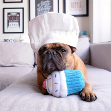 Load image into Gallery viewer, Jouet pour chien peluche Zippy Paws - Cupcake bleu