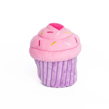 Load image into Gallery viewer, Jouet pour chien peluche Zippy Paws - Cupcake rose