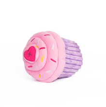 Load image into Gallery viewer, Jouet pour chien peluche Zippy Paws - Cupcake rose