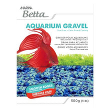 Charger l'image dans la galerie, Gravier Marina Betta, bleu en trois tons, 500 g (1,1 lb)