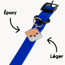 Charger l'image dans la galerie, Marengo, Médaille d'identification intelligente pour chien et chat-Motif pêche