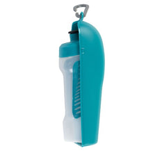 Charger l'image dans la galerie, Messy Mutts Bouteille d'eau de voyage compressible avec bol amovible - Bleue