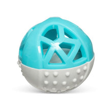 Charger l'image dans la galerie, Messy Mutts "Totally Pooched, Catch 'N Squeak" Jouet balle en caoutchouc pour chien, Bleue