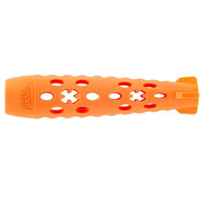 Charger l'image dans la galerie, Messy Mutts ''Totally Pooched, Stuff N'chew'' Jouet fusée pour chien, Orange