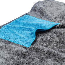 Load image into Gallery viewer, Messy Mutts Serviette en microfibre ultra douce - Grise