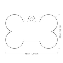 Charger l'image dans la galerie, Médaille collection Arc-en-ciel, Os X-Large