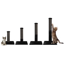 Charger l'image dans la galerie, Noba Evolution - 4 in 1 Scratching post - Black Faux Fur