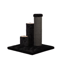 Charger l'image dans la galerie, Noba Evolution - 4 in 1 Scratching post - Black Faux Fur