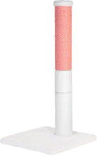 Charger l'image dans la galerie, Noba Evolution - 4 en 1 Griffoir Évolutif - Fausse fourrure blanche / Corde rose