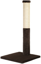 Load image into Gallery viewer, Noba Evolution - 4 en 1 Griffoir Évolutif - Fausse fourrure brune / Corde beige naturelle
