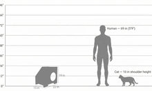 Charger l'image dans la galerie, Noba Origin Cachette en forme d'escalier - Cercle - Noir