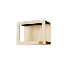 Charger l'image dans la galerie, Noba Origin – Collection murale – La cabane carrée double hamac - Noir