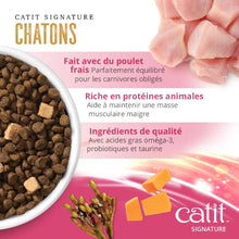Charger l'image dans la galerie, Nourriture Catit Signature avec cru séché à froid pour chatons - Repas de poulet - 1,8 kg (4 lb)
