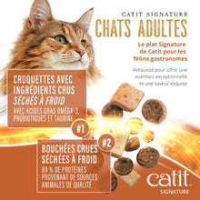 Charger l'image dans la galerie, Nourriture Catit Signature avec cru séché à froid pour chats adultes - Repas de poulet
