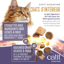 Charger l'image dans la galerie, Nourriture Catit Signature avec cru séché à froid pour chats d’intérieur - Repas de poulet