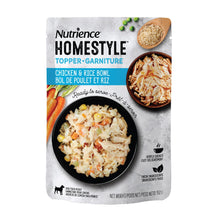 Load image into Gallery viewer, Nutrience garnitures Style maison pour chiens - Poulet et riz - 152 gr