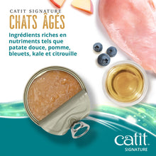 Charger l'image dans la galerie, Pâté Entrée Catit Signature - Poulet dans du bouillon d’os pour chats âgés