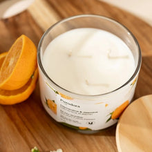 Charger l'image dans la galerie, Purodora Lab Bougie de soya - Neutralisant d'odeurs d'animaux - Clémentine et Jasmin 13 oz