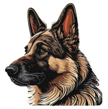 Charger l'image dans la galerie, Tasse en céramique-Thème animaux-Berger Allemand