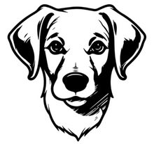 Charger l'image dans la galerie, Tasse en céramique-Thème animaux-Labrador noir et blanc