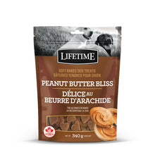 Load image into Gallery viewer, Trouw Nutrition Lifetime Gâteries tendres pour chien - Délice au beurre d'arachide 340 gr