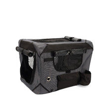 Charger l'image dans la galerie, Zeus Cage de luxe en tissu, gris / noir - 2 formats