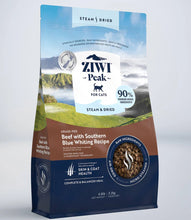 Charger l'image dans la galerie, Ziwi Nourriture pour chat Steam & Dried - Boeuf et merlan bleu