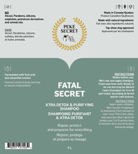Load image into Gallery viewer, Shampoing naturel pour chien et chat Fatal Secret