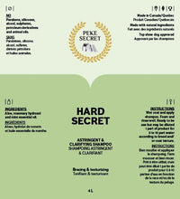 Load image into Gallery viewer, Shampoing naturel pour chien Hard Secret