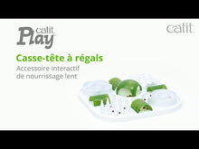 Charger et lire la vidéo dans la visionneuse de la Galerie, Catit abreuvoir avec fleur 3 Litres avec napperon et bol interactif + CADEAUX